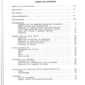 Briggs Handbook Table of Contents 1 of 2
