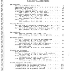 Briggs Handbook Table of Illustrations