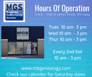 MGS Hours of Operation