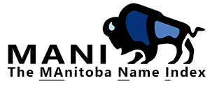 Visit the Manitoba Name Index. Not a member? Click Register